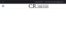 Tablet Screenshot of crabrams.com